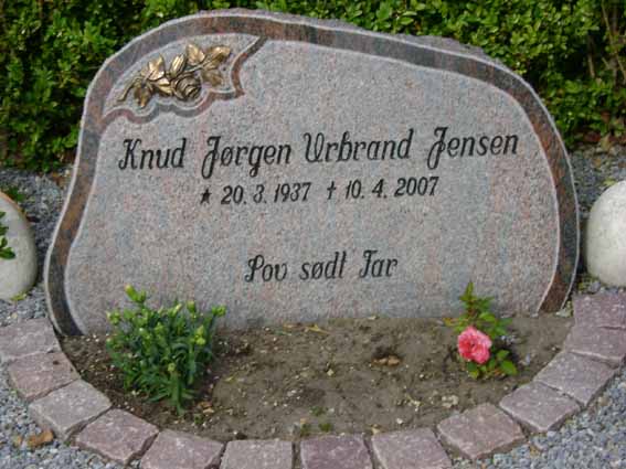 Billede af gravsten på Holstebro Nordre Kirkegård