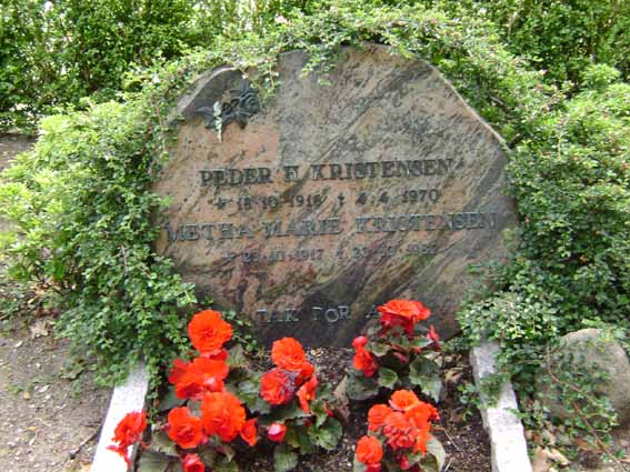 Billede af gravsten på Holstebro Nordre Kirkegård