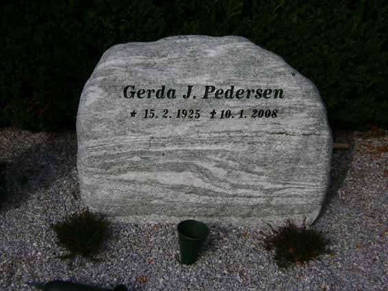 Billede af gravsten på Holstebro Nordre Kirkegård