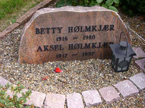 Billede af gravsten på Holstebro Nordre Kirkegård