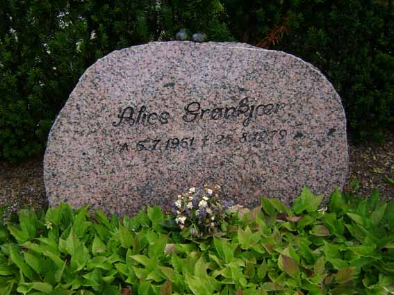 Billede af gravsten på Holstebro Nordre Kirkegård