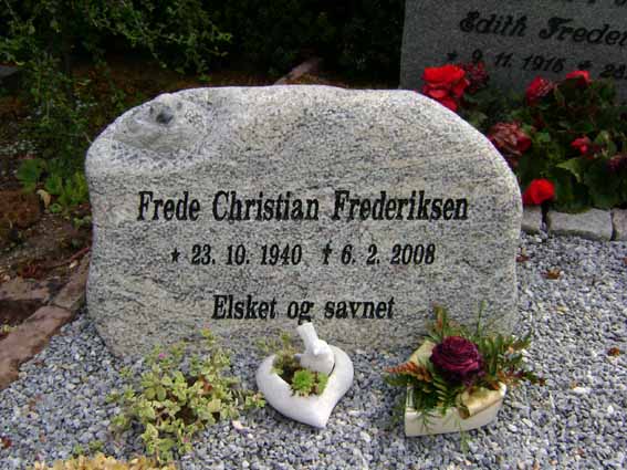 Billede af gravsten på Holstebro Nordre Kirkegård
