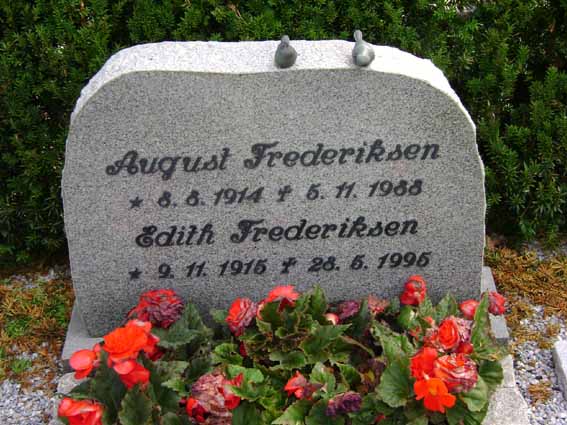 Billede af gravsten på Holstebro Nordre Kirkegård