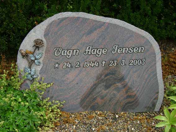Billede af gravsten på Holstebro Nordre Kirkegård