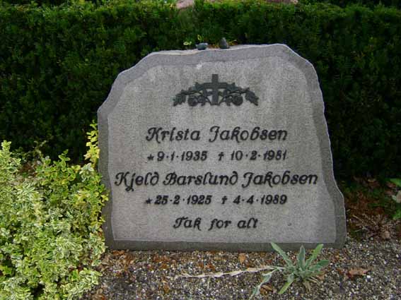 Billede af gravsten på Holstebro Nordre Kirkegård