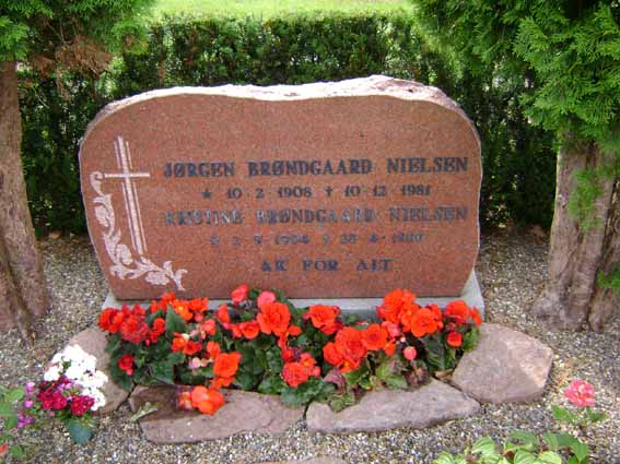 Billede af gravsten på Holstebro Nordre Kirkegård