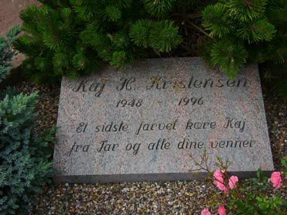 Billede af gravsten på Holstebro Nordre Kirkegård