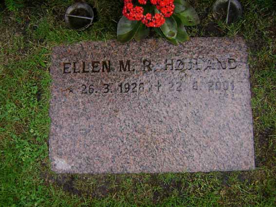 Billede af gravsten på Holstebro Nordre Kirkegård