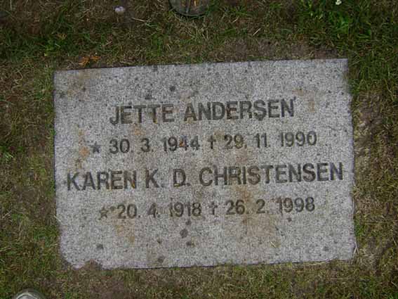 Billede af gravsten på Holstebro Nordre Kirkegård