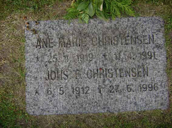Billede af gravsten på Holstebro Nordre Kirkegård