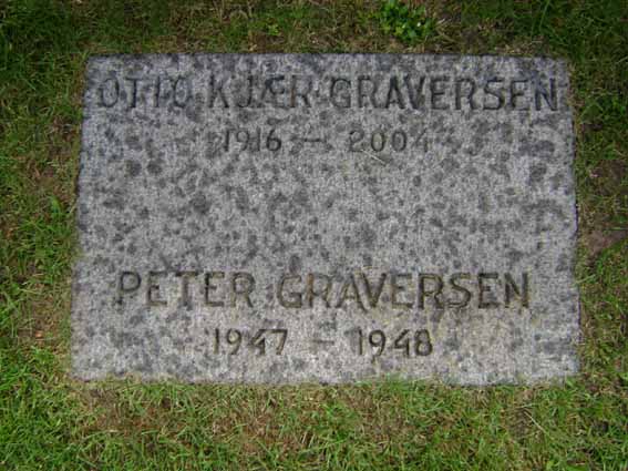 Billede af gravsten på Holstebro Nordre Kirkegård