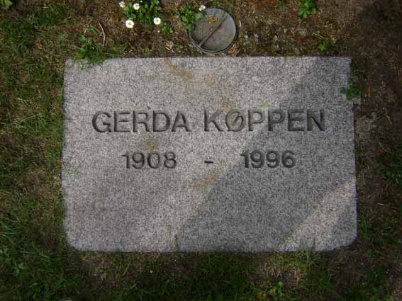 Billede af gravsten på Holstebro Nordre Kirkegård