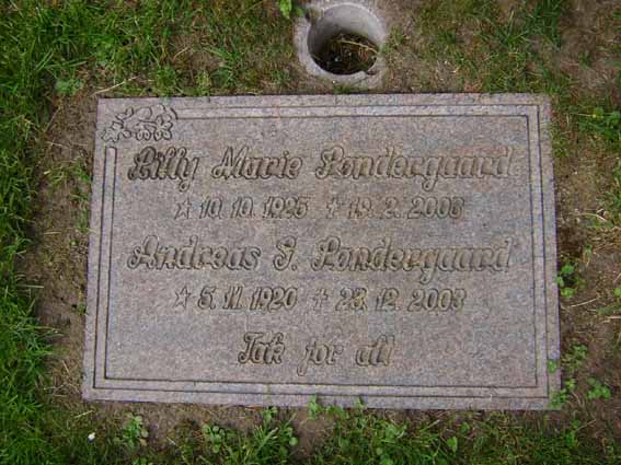 Billede af gravsten på Holstebro Nordre Kirkegård