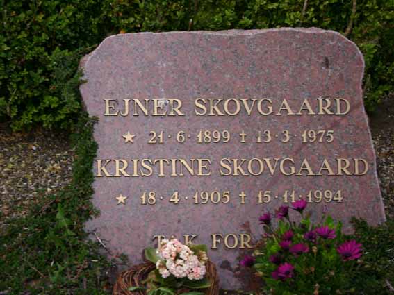 Billede af gravsten på Holstebro Nordre Kirkegård