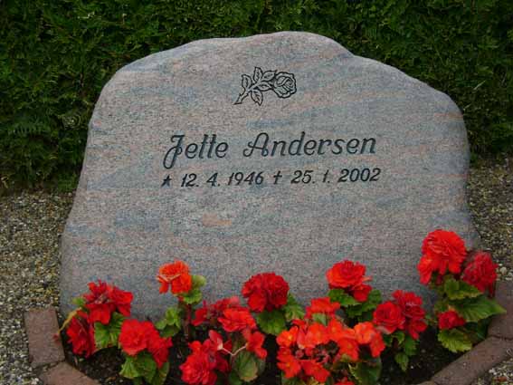 Billede af gravsten på Holstebro Nordre Kirkegård