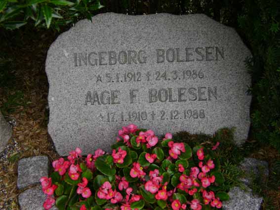 Billede af gravsten på Holstebro Nordre Kirkegård