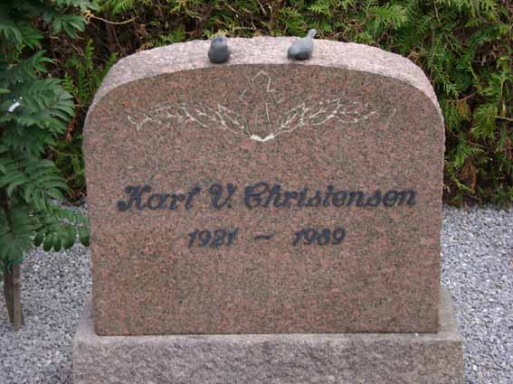 Billede af gravsten på Holstebro Nordre Kirkegård