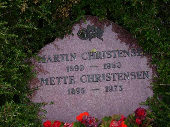 Billede af gravsten på Holstebro Nordre Kirkegård