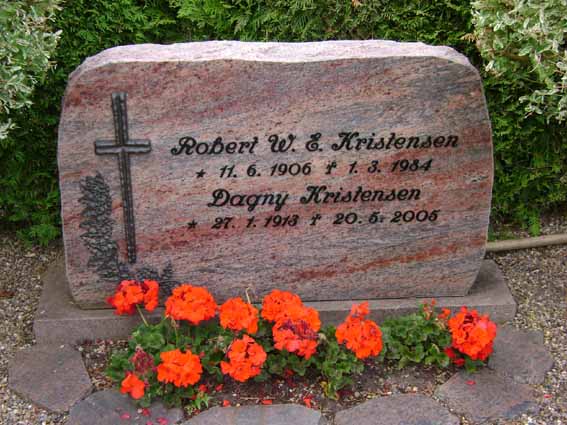 Billede af gravsten på Holstebro Nordre Kirkegård