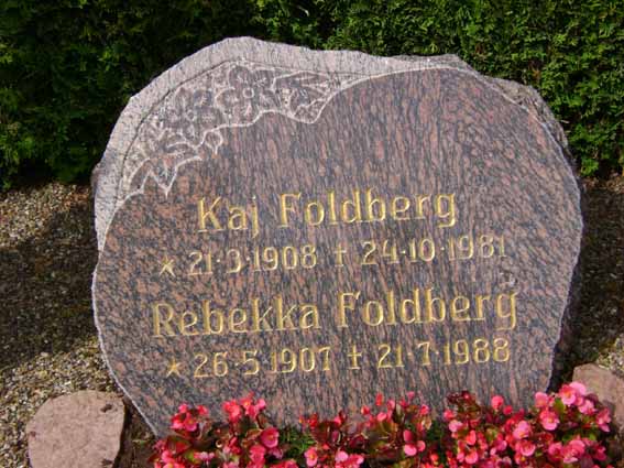 Billede af gravsten på Holstebro Nordre Kirkegård