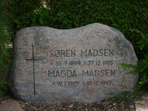 Billede af gravsten på Holstebro Nordre Kirkegård