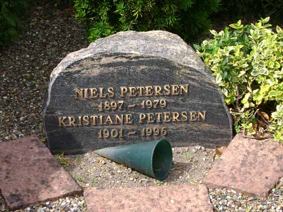 Billede af gravsten på Holstebro Nordre Kirkegård