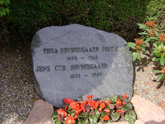 Billede af gravsten på Holstebro Nordre Kirkegård