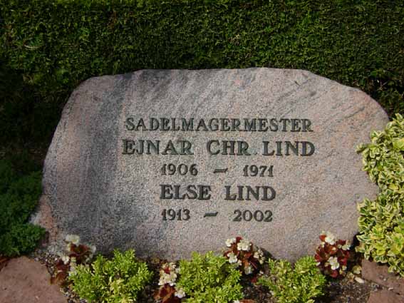 Billede af gravsten på Holstebro Nordre Kirkegård