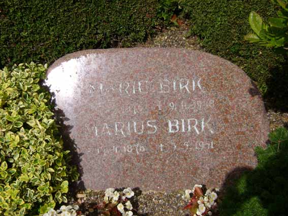 Billede af gravsten på Holstebro Nordre Kirkegård
