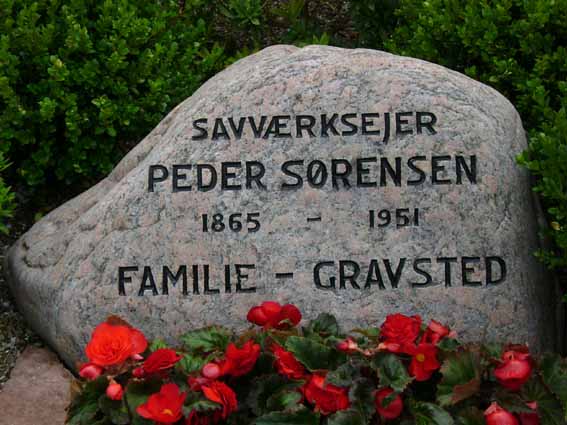Billede af gravsten på Holstebro Nordre Kirkegård