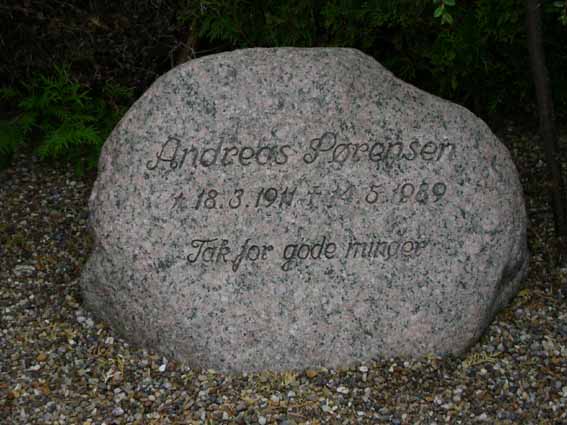Billede af gravsten på Holstebro Nordre Kirkegård