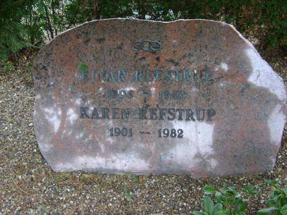 Billede af gravsten på Holstebro Nordre Kirkegård