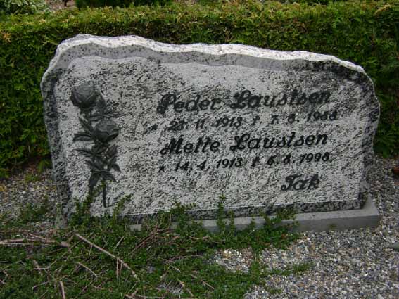 Billede af gravsten på Holstebro Nordre Kirkegård