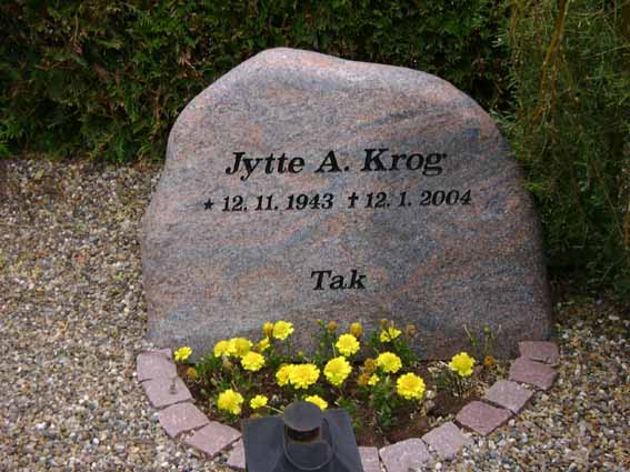 Billede af gravsten på Holstebro Nordre Kirkegård