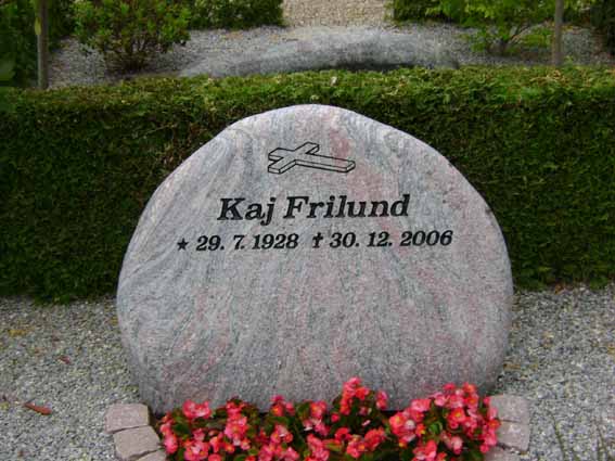 Billede af gravsten på Holstebro Nordre Kirkegård
