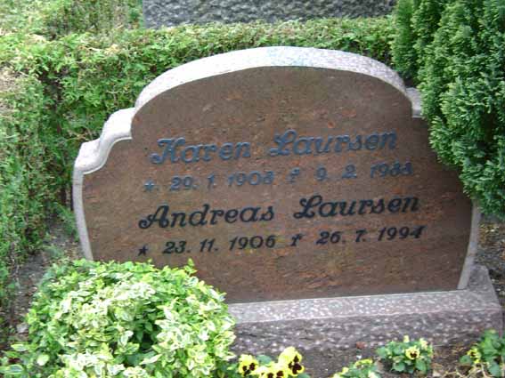 Billede af gravsten på Holstebro Nordre Kirkegård