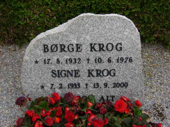 Billede af gravsten på Holstebro Nordre Kirkegård