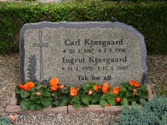 Billede af gravsten på Holstebro Nordre Kirkegård
