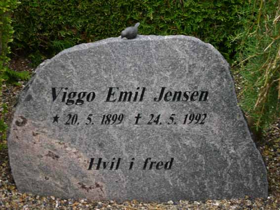 Billede af gravsten på Holstebro Nordre Kirkegård