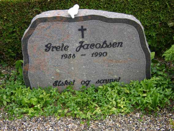 Billede af gravsten på Holstebro Nordre Kirkegård