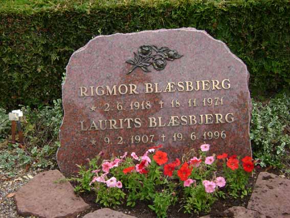Billede af gravsten på Holstebro Nordre Kirkegård