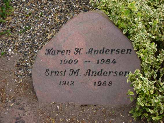 Billede af gravsten på Holstebro Nordre Kirkegård