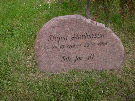 Billede af gravsten på Holstebro Nordre Kirkegård