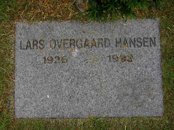 Billede af gravsten på Holstebro Nordre Kirkegård