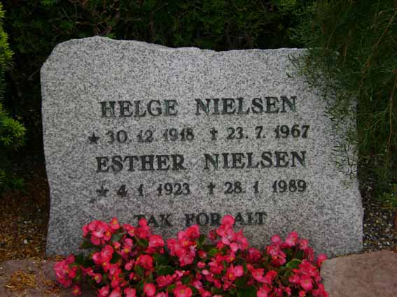 Billede af gravsten på Holstebro Nordre Kirkegård
