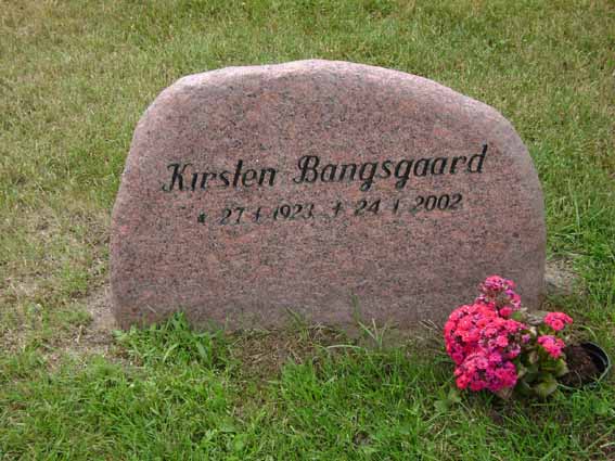 Billede af gravsten på Holstebro Nordre Kirkegård