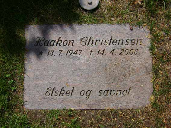 Billede af gravsten på Holstebro Nordre Kirkegård