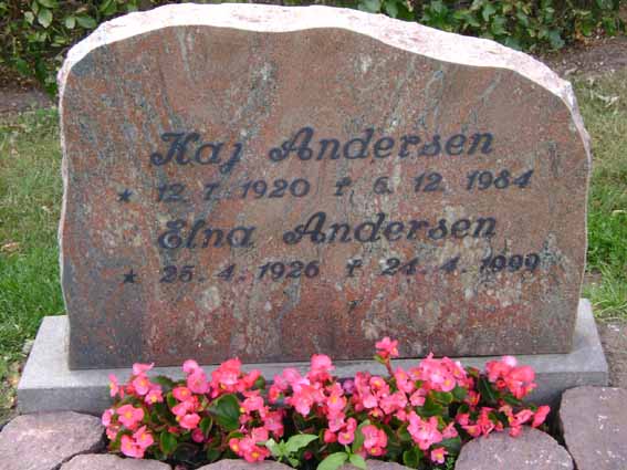 Billede af gravsten på Holstebro Nordre Kirkegård