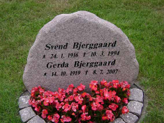 Billede af gravsten på Holstebro Nordre Kirkegård