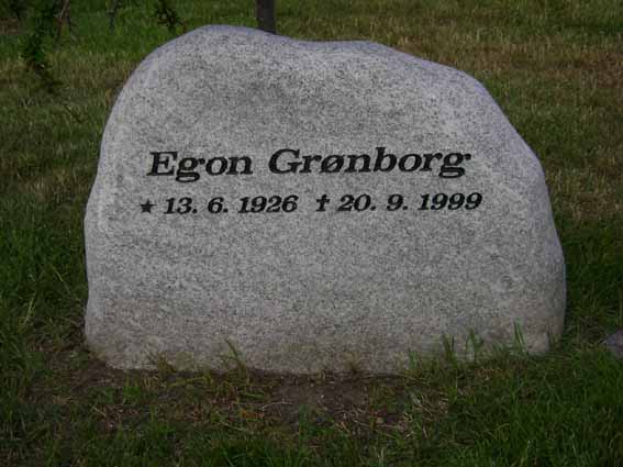 Billede af gravsten på Holstebro Nordre Kirkegård
